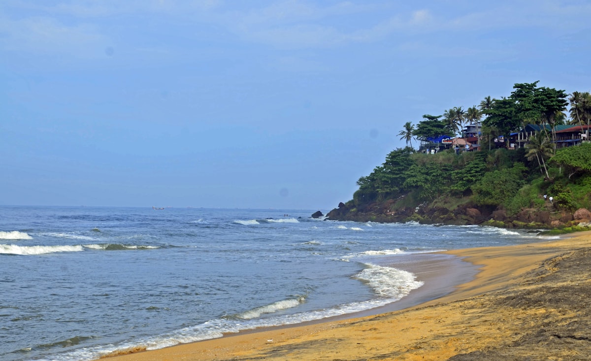 Varkala's cliff