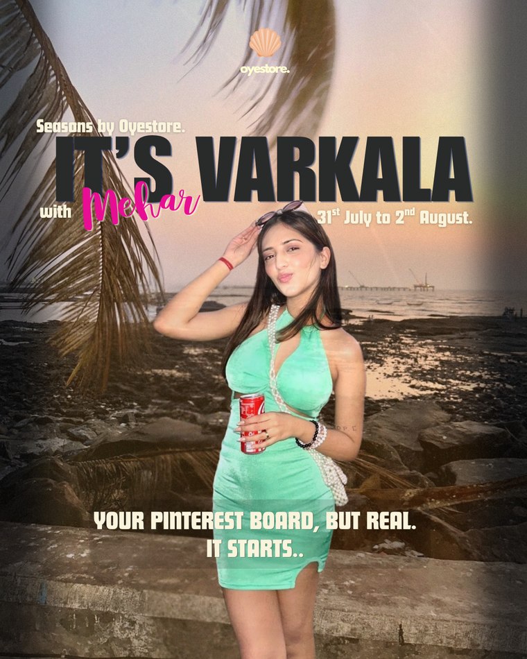 Varkala with creator Mehar
